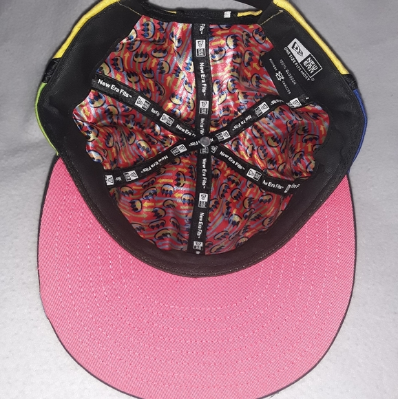 HTF Mountain Dew Color Block Snapback Hat New Era Adjustable Colorful - Picture 5 of 8
